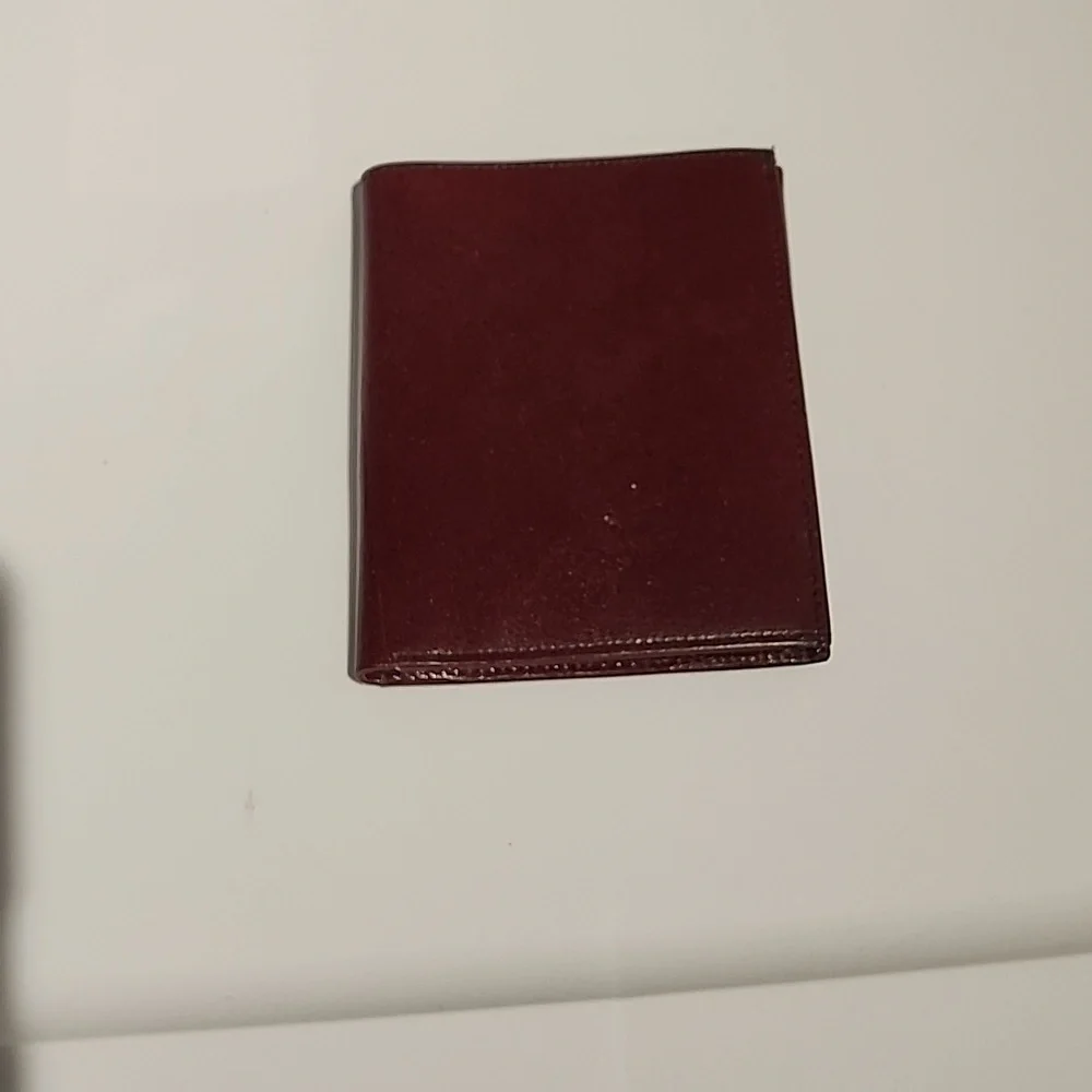 Mens Genuine Leather trifold wallet from Germany NEW